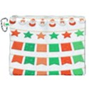 Christmas Bunting Banners Canvas Cosmetic Bag (XXL) View1