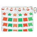 Christmas Bunting Banners Canvas Cosmetic Bag (XXL) View2