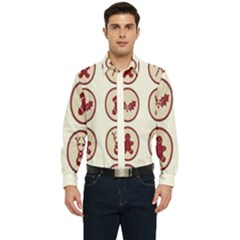 Christmas Winter Symbols Men s Long Sleeve  Shirt by artworkshop