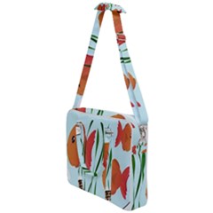 Fishbowl Fish Goldfish Water Cross Body Office Bag by artworkshop