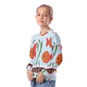 Fishbowl Fish Goldfish Water Kids  Long Sleeve Tee with Frill  View2