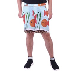 Fishbowl Fish Goldfish Water Men s Pocket Shorts by artworkshop