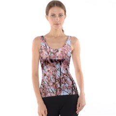 Japanese Sakura Background Tank Top by artworkshop