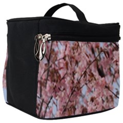 Japanese Sakura Background Make Up Travel Bag (big) by artworkshop