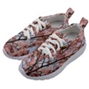 Japanese Sakura Background Kids Athletic Shoes View2