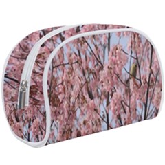 Japanese Sakura Background Make Up Case (large) by artworkshop