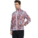 Japanese Sakura Background Men s Bomber Jacket View3