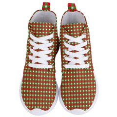 Lumberjack Plaid, Buffalo Plaid, Women s Lightweight High Top Sneakers by artworkshop