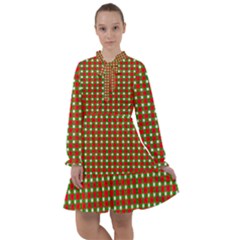 Lumberjack Plaid, Buffalo Plaid, All Frills Chiffon Dress by artworkshop