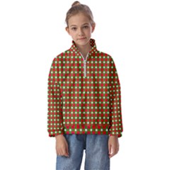 Lumberjack Plaid, Buffalo Plaid, Kids  Half Zip Hoodie by artworkshop