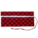 Lumberjack Plaid Roll Up Canvas Pencil Holder (S) View2