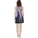 Superhero City Background Inside Out Reversible Sleeveless Dress View4