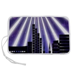 Superhero City Background Pen Storage Case (s) by artworkshop