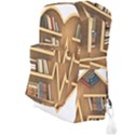 Bookshelf Heart Full Print Backpack View3