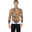 Bookshelf Heart Men s Long Sleeve Rash Guard View1