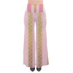 Lace Gold Euclidean So Vintage Palazzo Pants by artworkshop