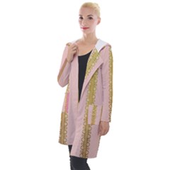 Lace Gold Euclidean Hooded Pocket Cardigan by artworkshop