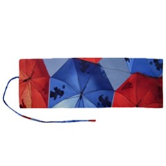 Letters Pattern Folding Umbrellas 2 Roll Up Canvas Pencil Holder (m) by artworkshop