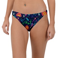 Pattern Nature Design Band Bikini Bottom by artworkshop