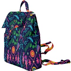 Pattern Nature Design Buckle Everyday Backpack by artworkshop