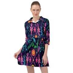 Pattern Nature Design Mini Skater Shirt Dress by artworkshop