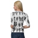 Tattoo Pattern Coin Purse Quarter Sleeve Raglan Tee View2