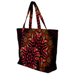 Wallpapers Texture Model Zip Up Canvas Bag by artworkshop