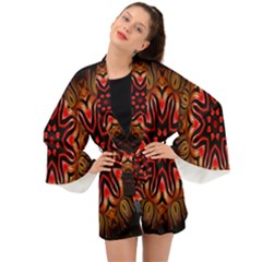 Wallpapers Texture Model Long Sleeve Kimono by artworkshop