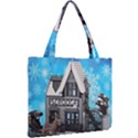 Winter Village Snow Brick Buildings Mini Tote Bag View2