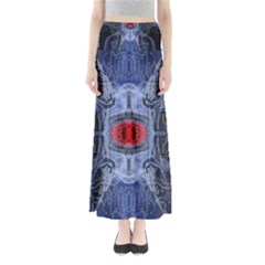 Art Robot Artificial Intelligence Technology Full Length Maxi Skirt by Ravend