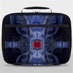 Art Robot Artificial Intelligence Technology Full Print Lunch Bag by Ravend