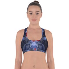 Art Robot Artificial Intelligence Technology Cross Back Hipster Bikini Top  by Ravend