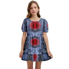 Art Robot Artificial Intelligence Technology Kids  Short Sleeve Dolly Dress by Ravend