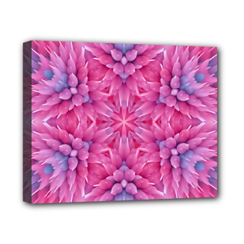 Art Rosette Pattern Background Floral Pattern Canvas 10  X 8  (stretched) by Ravend