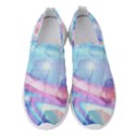 Polygons Bokeh Geometric Art Geometric Background Women s Slip On Sneakers View1