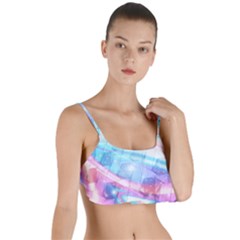 Polygons Bokeh Geometric Art Geometric Background Layered Top Bikini Top  by Ravend