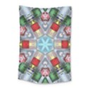 Geometric Symmetrical Symmetry Data Futuristic Small Tapestry View1