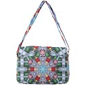 Geometric Symmetrical Symmetry Data Futuristic Courier Bag View3