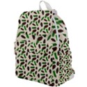 Background Ornamental Spruce Sample Top Flap Backpack View1