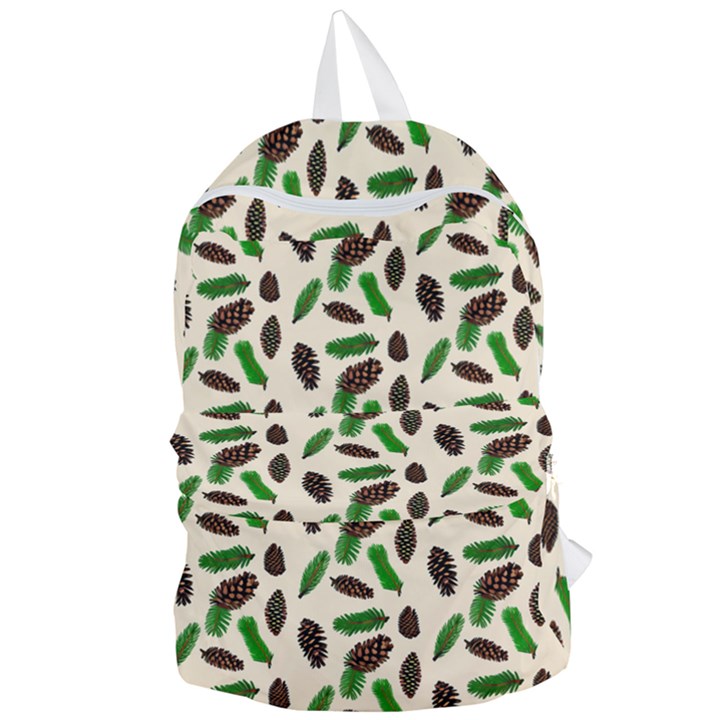 Background Ornamental Spruce Sample Foldable Lightweight Backpack