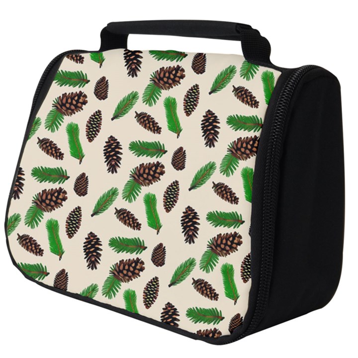 Background Ornamental Spruce Sample Full Print Travel Pouch (Big)