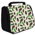 Background Ornamental Spruce Sample Full Print Travel Pouch (Big) View2