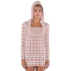 Wrapping Paper Christmas Packaging Surprise Long Sleeve Hooded T-shirt by Ravend