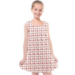 Wrapping Paper Christmas Packaging Surprise Kids  Cross Back Dress by Ravend