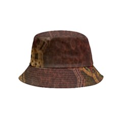 Fractal Pattern Geometric Pattern Disintegration Inside Out Bucket Hat (kids) by Ravend