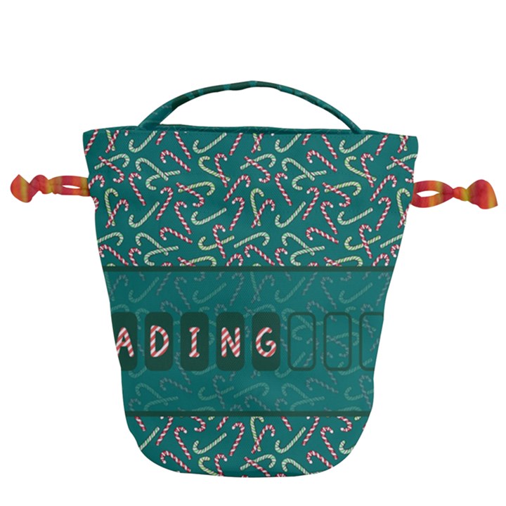 Advent Christmas Time Pre-christmas Time Drawstring Bucket Bag