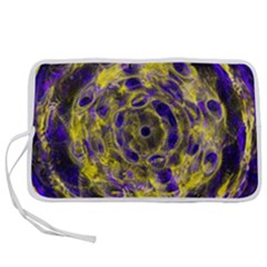 Fractal Glowing Kaleidoscope Pen Storage Case (s) by Ravend