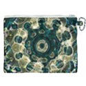 Fractal Glowing Kaleidoscope Wallpaper Art Design Canvas Cosmetic Bag (XXL) View2