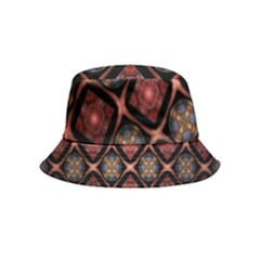 Background Pattern Geometric Wallpaper Seamless Bucket Hat (kids) by Ravend