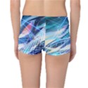 Background Neon Geometric Cubes Colorful Lights Reversible Boyleg Bikini Bottoms View2